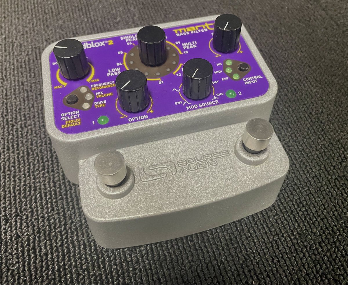 used】Source Audio / SA223 Manta Bass Filter 低音をしっかり残した