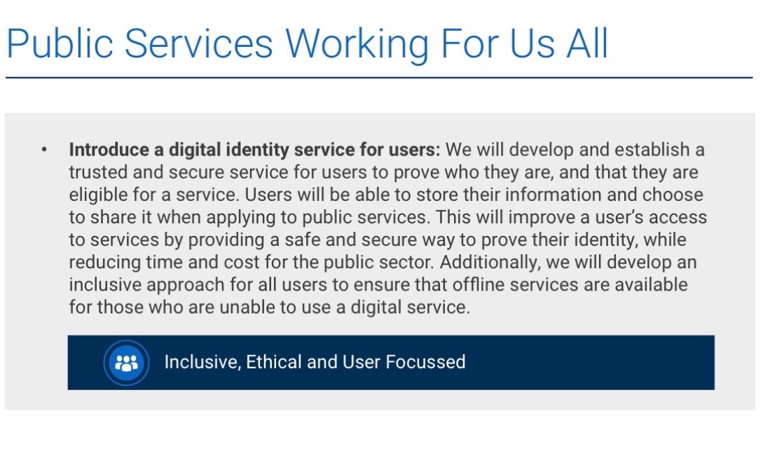 martinmccluskey's tweet image. I see John Swinney is opposing digital ID. Here’s the Scottish Government’s current policy on this. Approved in 2021 when he was DFM. Does he still back his own policy?