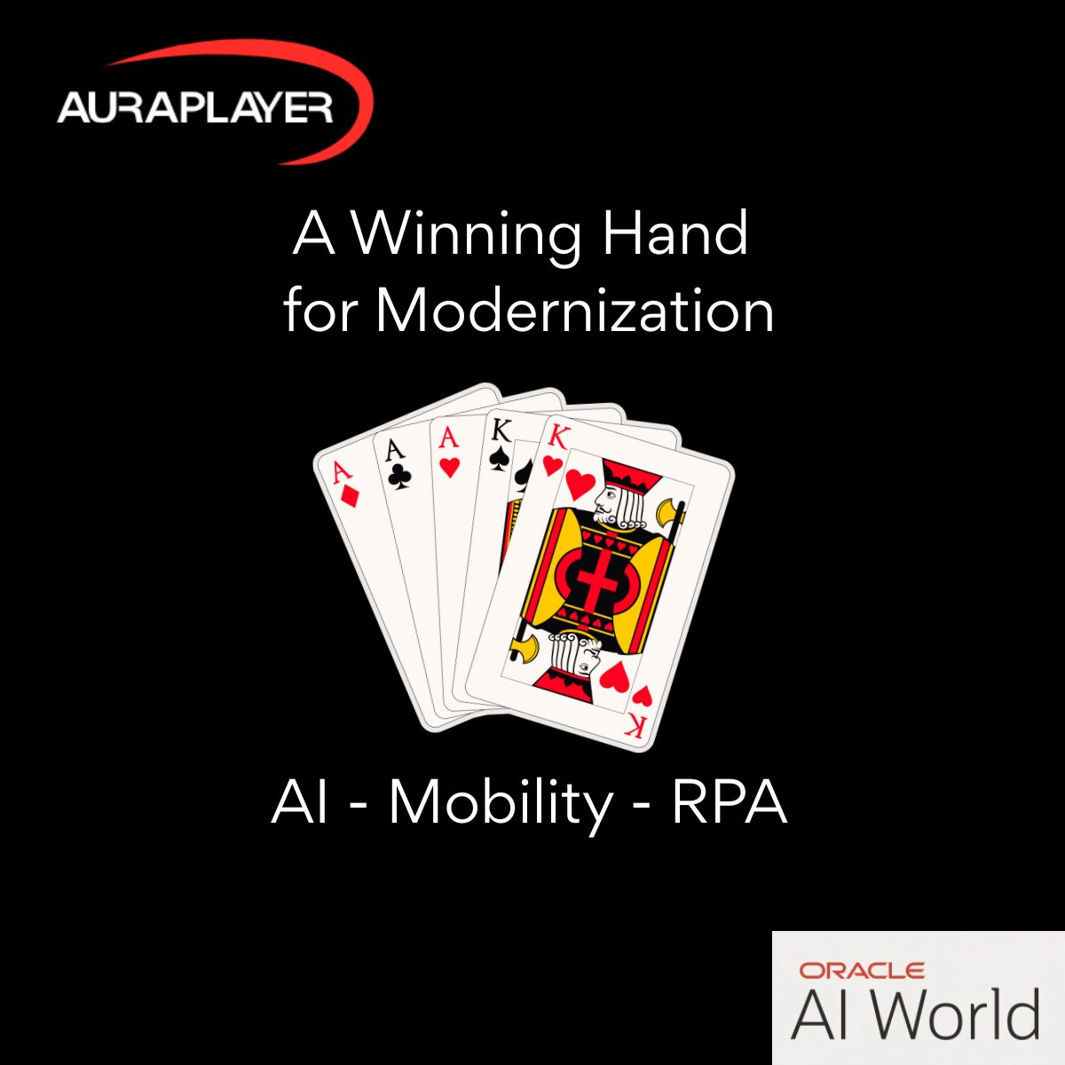 AuraPlayer's tweet image. Vegas TOMORROW!
Join AuraPlayer's CEO @miaurman & CTO @YossiNakash at #oracleaiworld for conversation, connection, and those "we solved it this way" moments.
See our events & session guide: auraplayer.com/oracle-ai-worl…
Let's connect!
#OracleEBS #OAIW2025