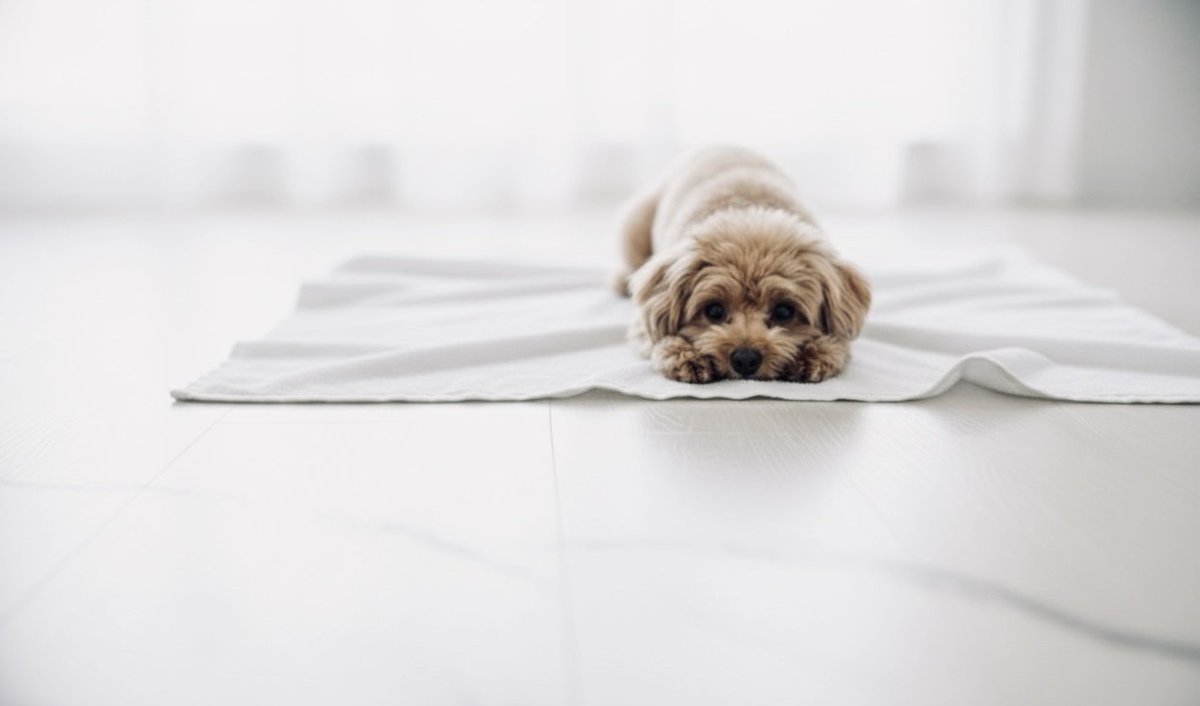 ____N_u_t_s____'s tweet image. 愛犬🐩はタオル好き #育てるタオルが届く
