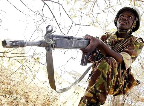 Locked and loaded, eyes focused, rifle steady and ready for whatever comes next.

The #MightyKDF