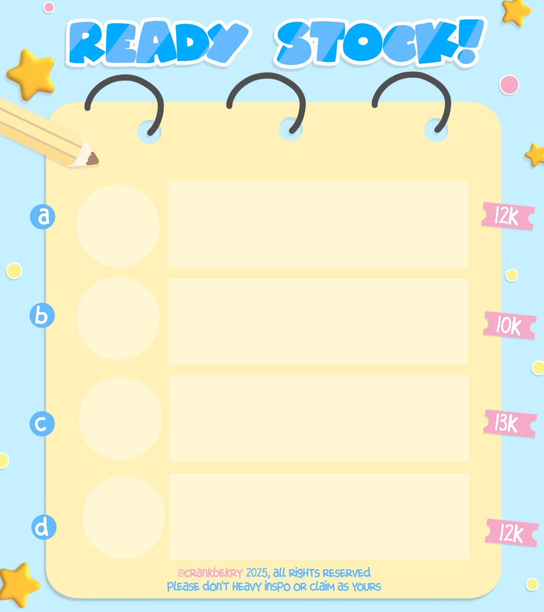 cranbekry's tweet image. 👩🏻‍🍳𓄯ᩙ  ۫  ,,  help any interaction will be appreciated ✿ ｡⤙

lai open pameran membawa set-up dan katalog yang akan dipakai lai kedepannya🖍️ ᭝ ᨳଓ ՟
scroll lalu bantu ospek ya teman-teman, jika ada yang tidak aman boleh dm lai baik-baik🔖

#zonauang #zonaba