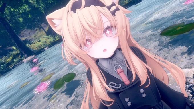 エクちゃんお迎え!かわいい #VRChat #Eku3D