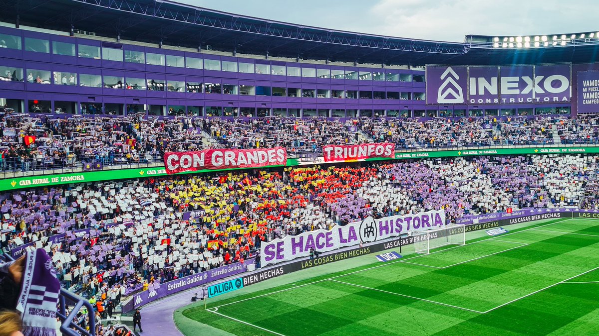 ¡PUCELANOS! Os recordamos que tenemos una cita a las 15:00 en la Plaza División Brunete para juntarnos todos de previa e ir todos juntos al estadio. Así mismo os informamos que todo el que quiera animar junto nosotros DE PIE se coloque en la parte baja del sector visitante.💜🤍