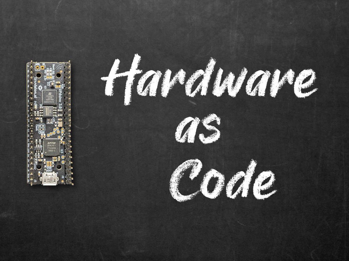 PlatformIO_Org's tweet image. #PoweredByPlatformIO 🚀 &quot;Hardware-as-Code&quot;
Multi-part tutorial series teaching makers and software developers how to implement algorithms in hardware
👉 hackster.io/sthibault/hard…
📌 #EmbeddedSystems #Semiconductor #Engineering #Electronics #IoT #AI #ML #FPGA