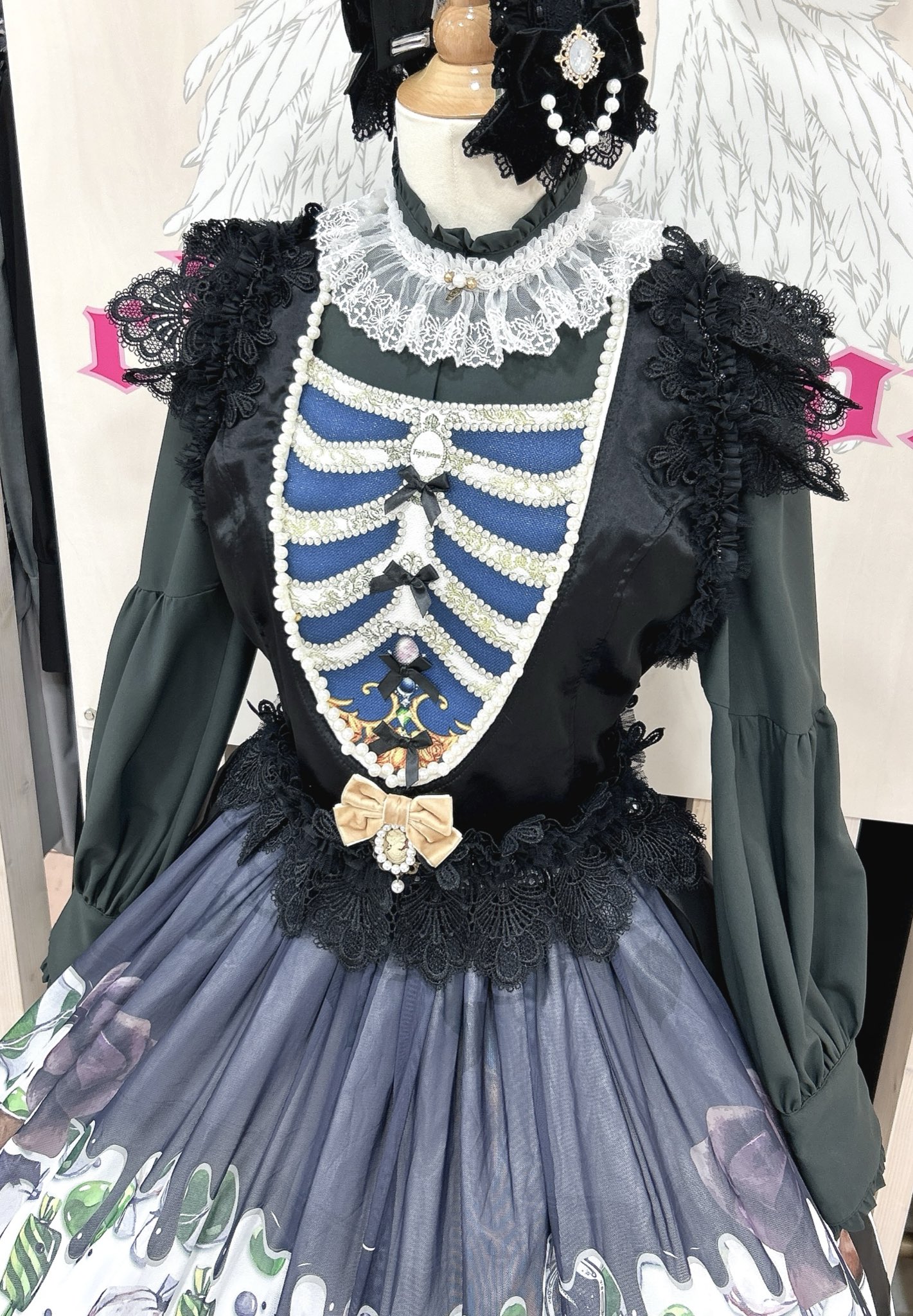 フランス シフォンポンチョプレゼント♡クロシェレース装飾 chouchou ange名古屋店 on X: