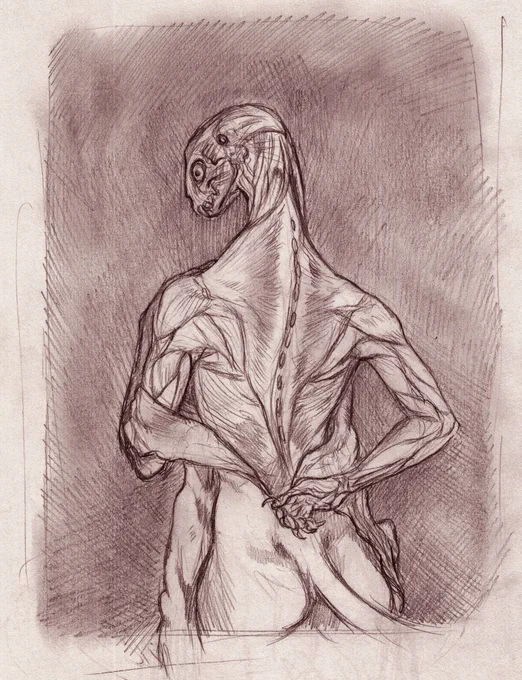 Undressing Old pencil sketches :)
