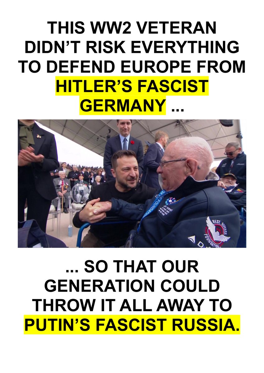 <a href="/JayinKyiv/">Jay in Kyiv</a> ruzzia CANNOT defeat Ukraine, so they have to try bloody hard to defeat Ukraine's allies instead. If Ukraine hasn't succumbed, then neither should we.