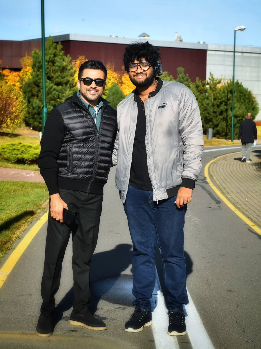 Latest pic of #TheOne <a href="/Suriya_offl/">Suriya Sivakumar</a> 🔥