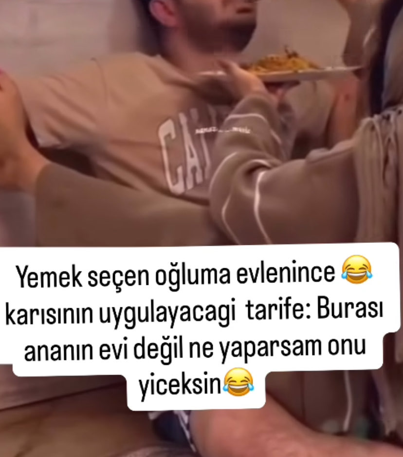 annemin sabah sabah attığı reels