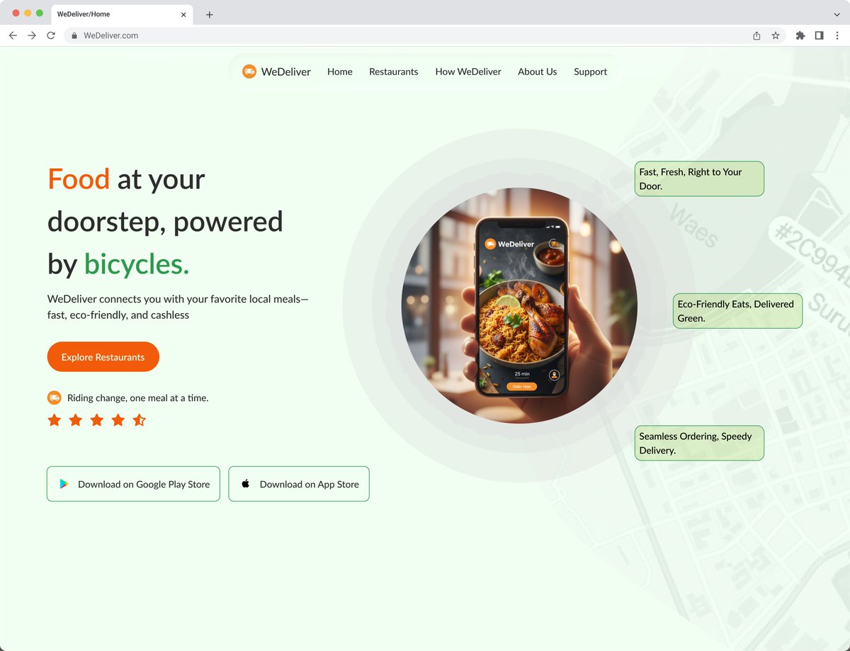 Designer_keye's tweet image. Sunday dump✨
WeDeliver landing page, focusing on clarity &optimized user experience.
#ProductDesign #UIUX #LandingPage #UserExperience #FoodDelivery #letsconnect