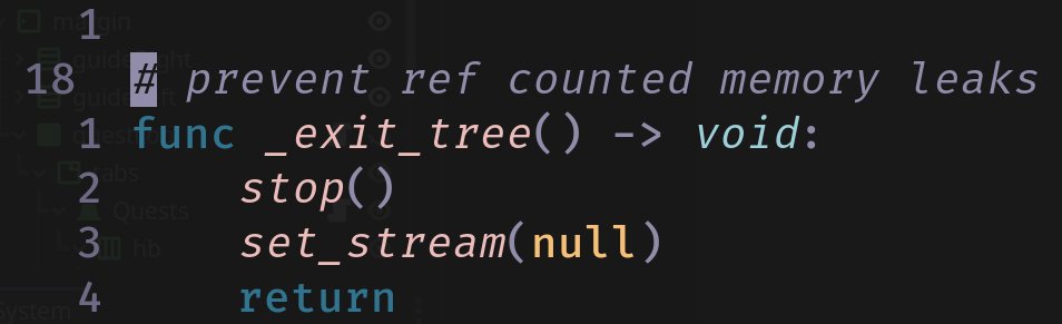 Artificial_Ent's tweet photo. How do we prevent memory leaks?

tell them to stop... #gamedev https://t.co/9bA9gQVQIQ