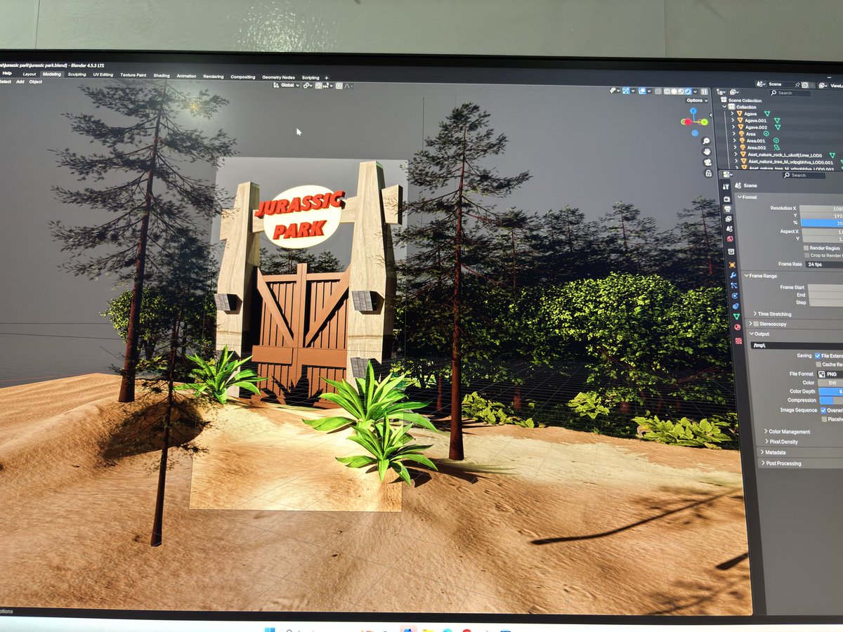 Working on new project 🦕🌴