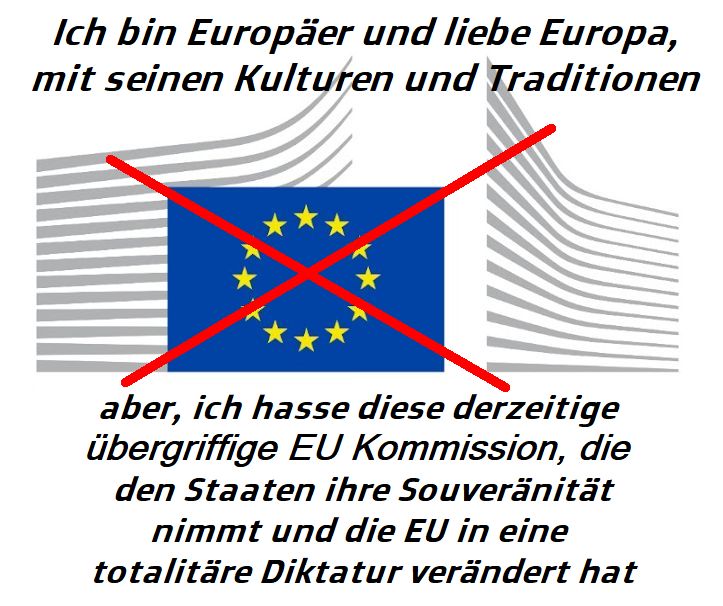 Természetesen sokat gondolkodom, de újra és újra ugyanarra a következtetésre jutok.
Kezdjük az EU-val, azokkal az alapgondolatokkal, amelyek az EU megalapításához vezettek:

Az Európai Unió (EU) abból az igényből született, hogy a második világháború pusztításai után tartós békét