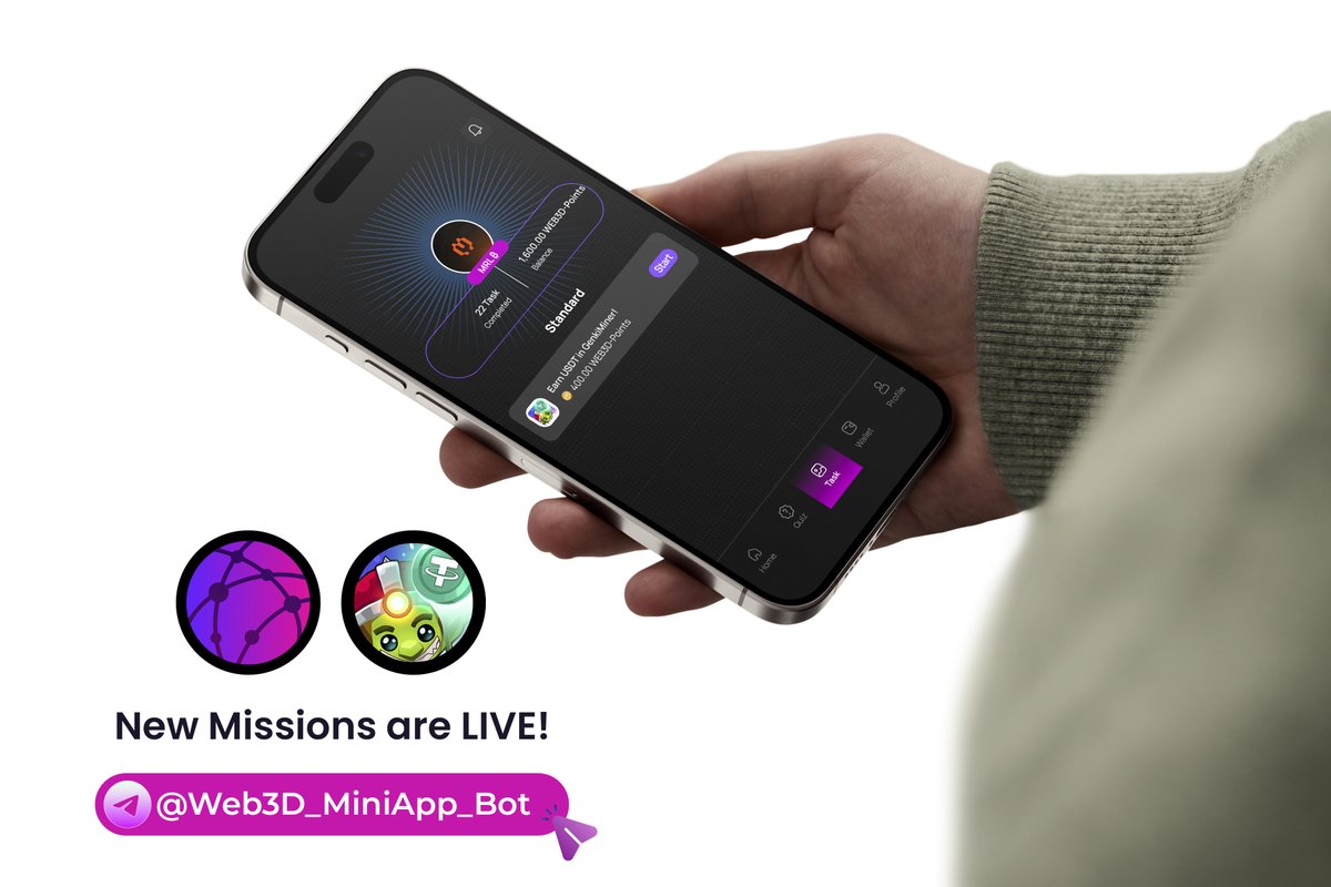 web3decision's tweet image. 🥳  Exciting News!

Kapkap Hub has officially joined the Web3D Mini App with brand-new exclusive tasks!

Open GenkiMinerBot👇
t.me/Web3D_MiniApp_…

✅ Designed for real users, not bots
✅ Earn Web3D rewards while shaping the future of decentralized identity

This collaboration…