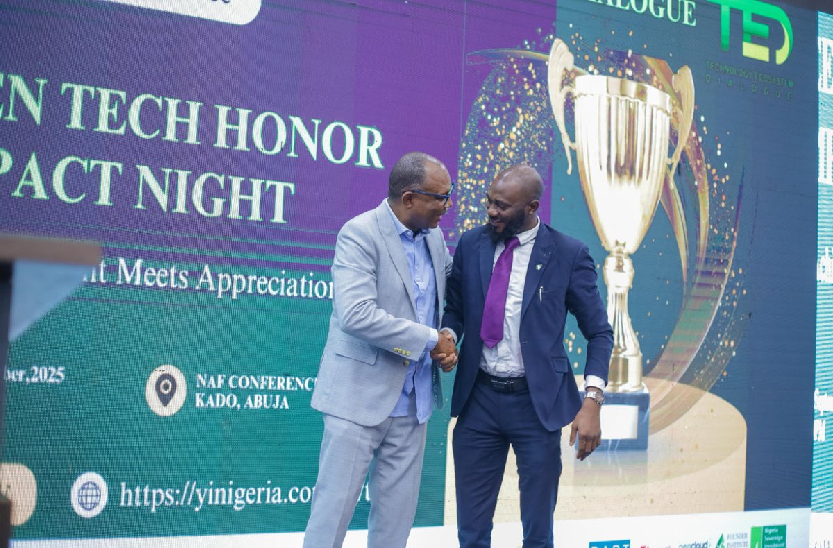 yinigeria's tweet image. Highlights from TED 2025

TED 2025 was more than a gathering — it was a convergence of voices from across Nigeria and around the world. From keynote speakers and thought leaders to innovators and investors, participants came together to share ideas, showcase solutions, and chart…