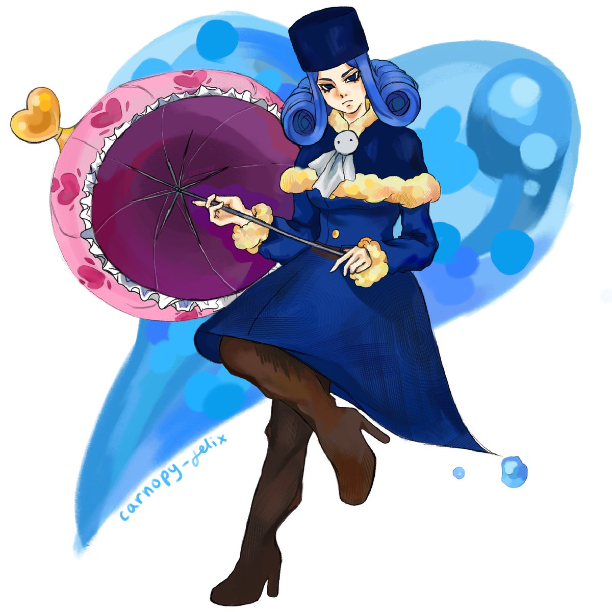 Carnopy_Felix's tweet image. Juvia Lockser #JuviaLockser #FairyTail