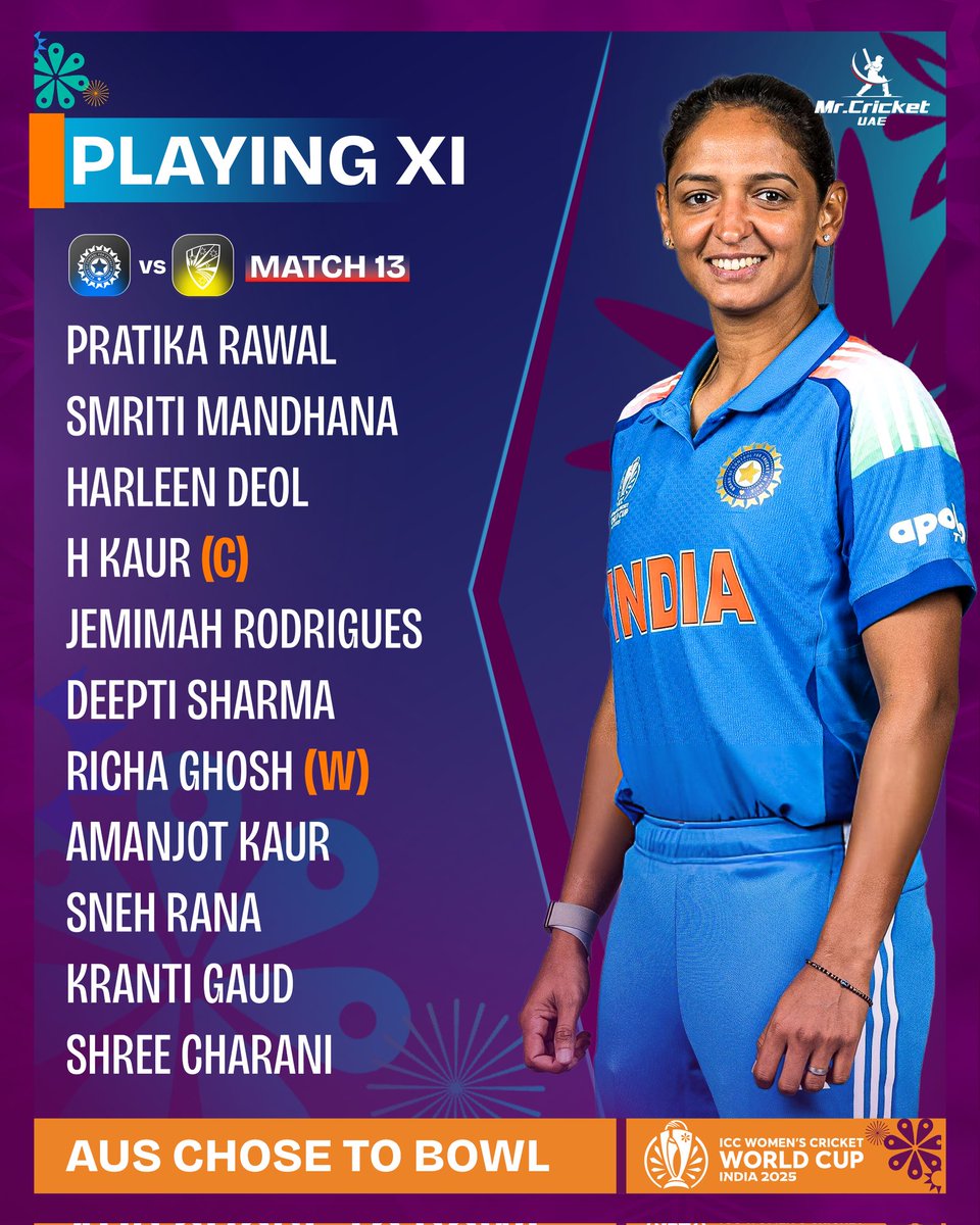 mrcricketuae's tweet image. Have a look at the playing XI of both the teams
#INDVSAUSW #CWC