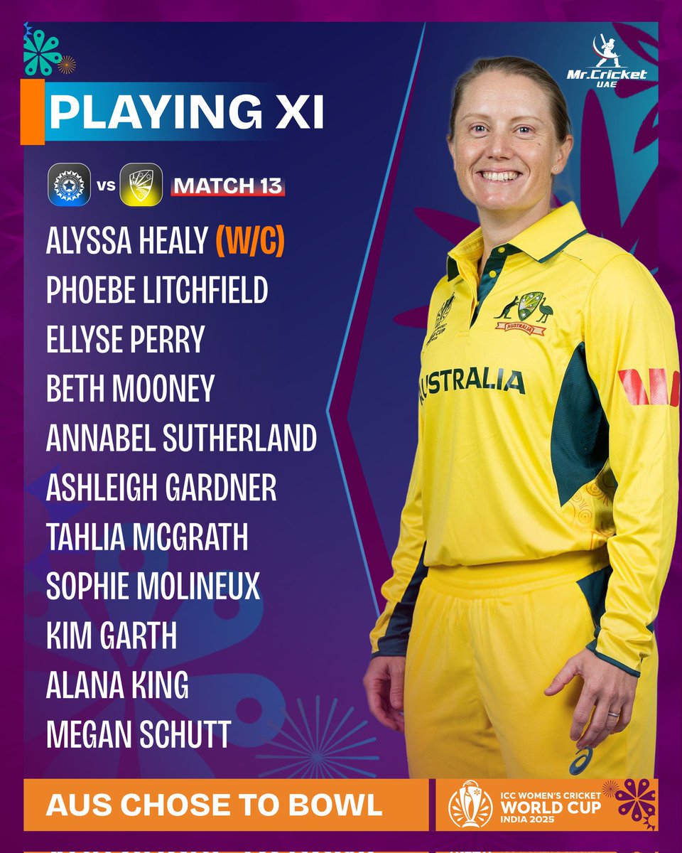 mrcricketuae's tweet image. Have a look at the playing XI of both the teams
#INDVSAUSW #CWC