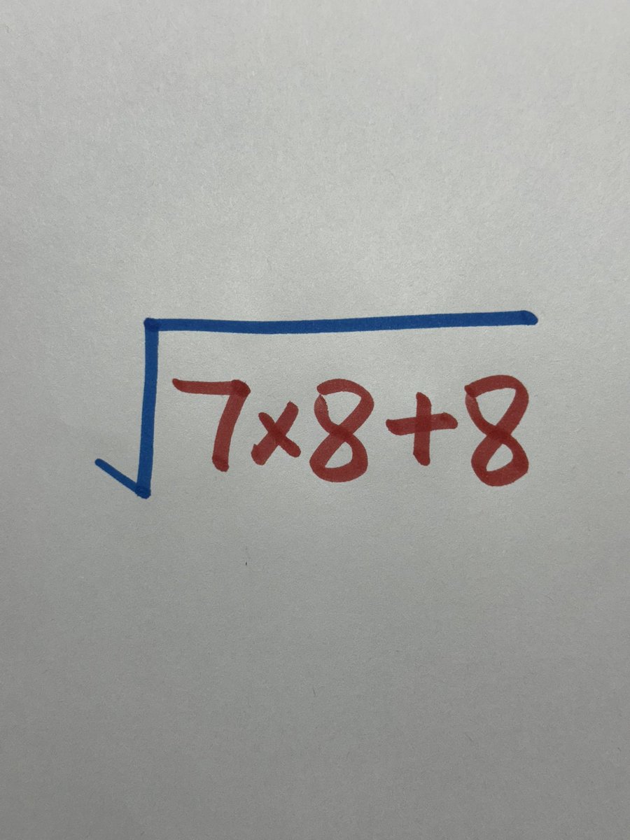 GeometryPuzzles's tweet image. simplifying radicals #algebra