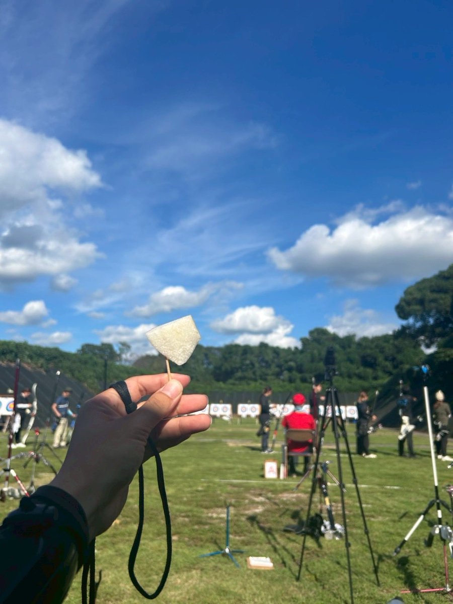 kumamonarchery's tweet photo. 10月5日 #国スポ 裏。
#荒尾市 で行われた田中杯🍏
#梨 の成育で開催日が変動。
試合中は梨食べ放題なっしー🍐

#アーチェリー #archery #スポーツ #生涯スポーツ #部活動 #地域移行 #地域展開 #総合型地域スポーツクラブ #熊本 #くまもと #くまモン #アーチェリーを広めよう #荒尾梨 #新高 #幸水 https://t.co/ZtoF9JPwQJ