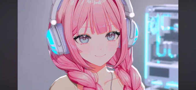 シャナ姫シャナ姫 さすがセンター 唯一のおさげも似合ってて神や 3枚目のお顔かわいすぎる ピンク髪って正義なんだ