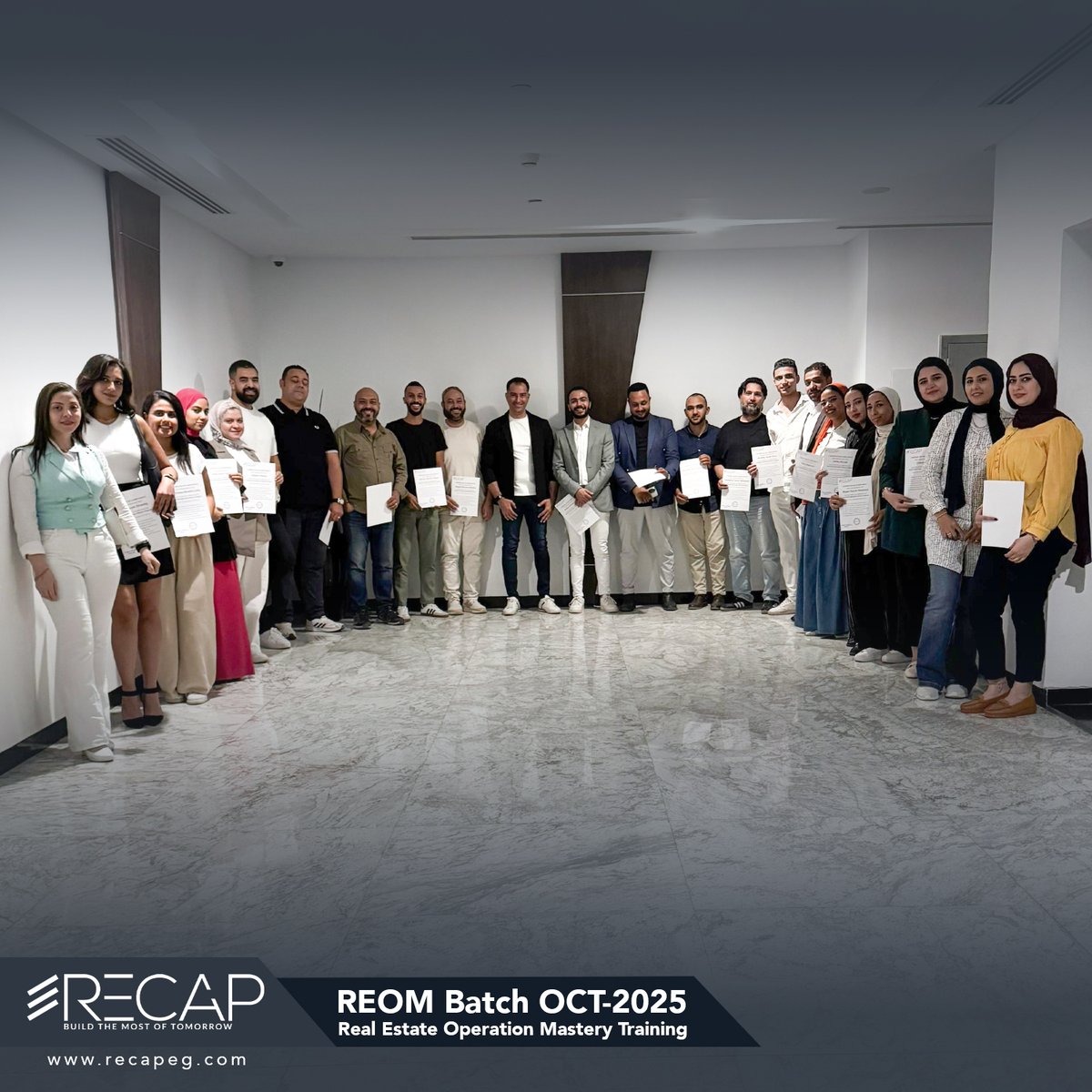 RECAPEGy's tweet image. RECAP has successfully wrapped up the Real Estate Operation Mastery Training (REOM) — equipping professionals with the tools to lead and optimize real estate operations.

#Batch_OCT2025

#RECAP #realestate #operations #training #trainingacademy #recapacademy #REOM #development