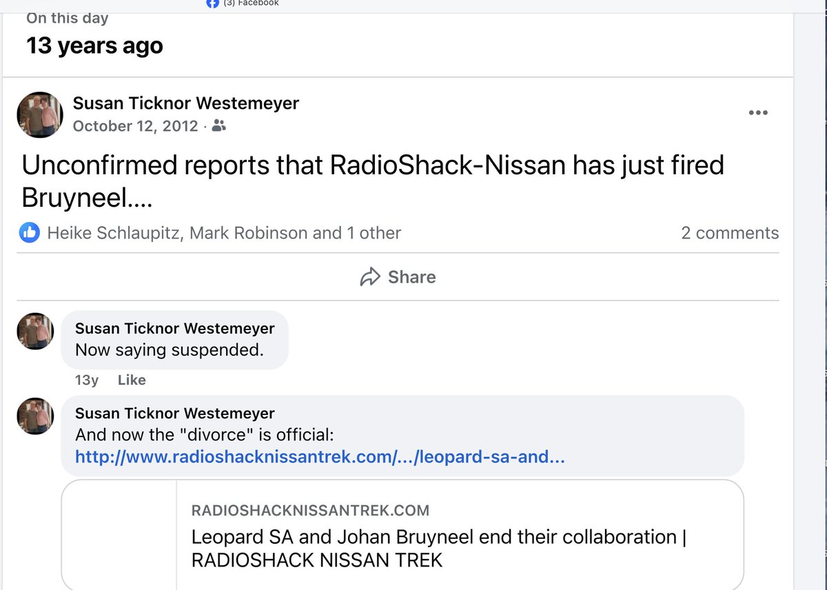 This day in cycling history, 2012. (scroll to the bottom of the photo.)