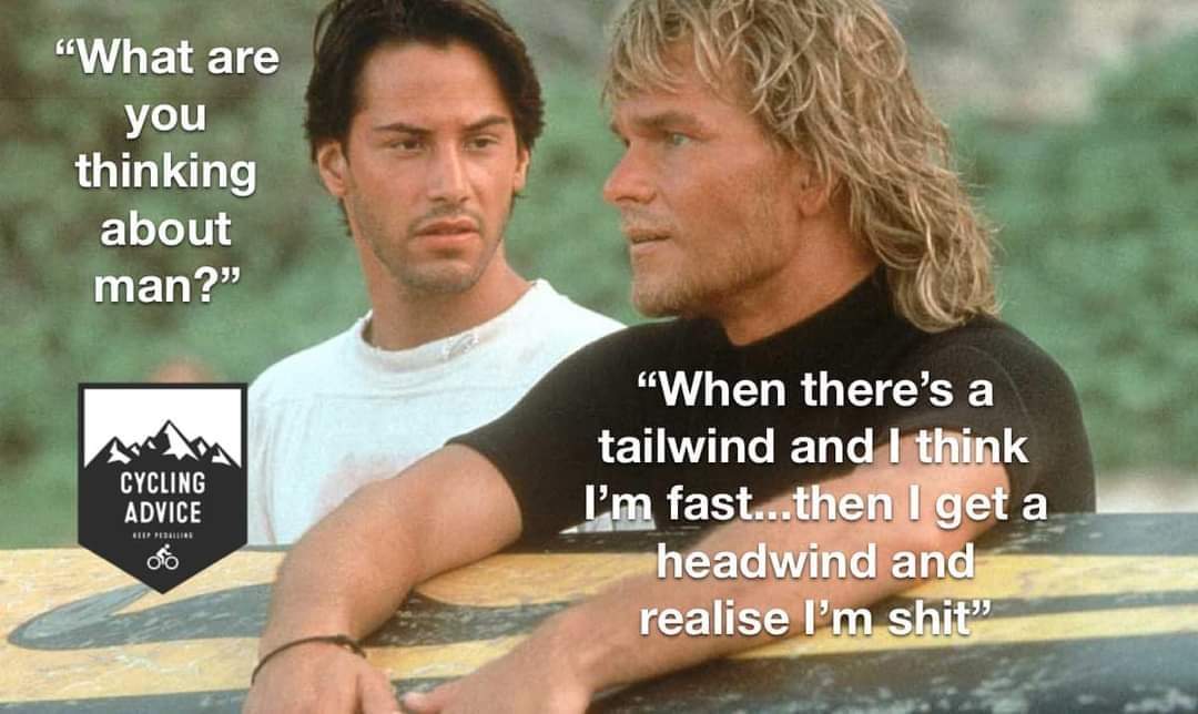 Note to self, two hours with a tailwind means two hours with a headwind