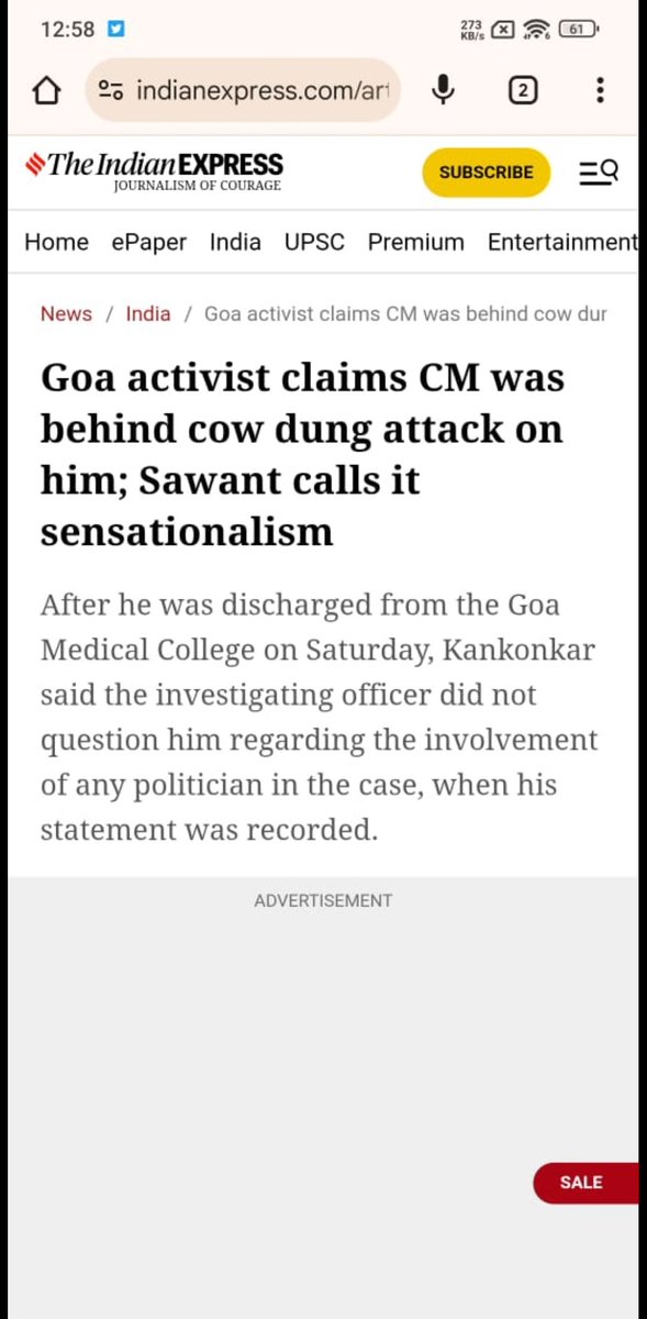 Every day that passes without an FIR only exposes the decay within Goa’s system — the accused hold power, while the victim waits for justice. #ProbeGoaCM