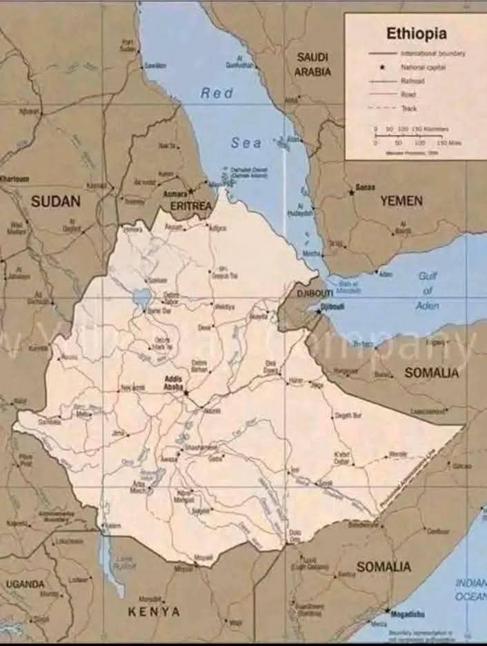 ኢትዮጵያ የባሕር በር ጥያቄ በጊዜአዊ የፕሮፓጋንዳ ወከባ የሚቀለበስ ሳይሆን ቋሚ የኢትዮጵያ ህዝብ ጥያቄ ነው………ኢትዮጵያ የምትከራያቸው የጎረቤት አገር ወደቦች ርቀታቸው ከአዲስ አበባ፣ ከ910 ኪ.ሜ. (ጅቡቲ) እስከ 1804 ኪ.ሜ. (ሞምባሳ) ይደርሳሉ፡፡