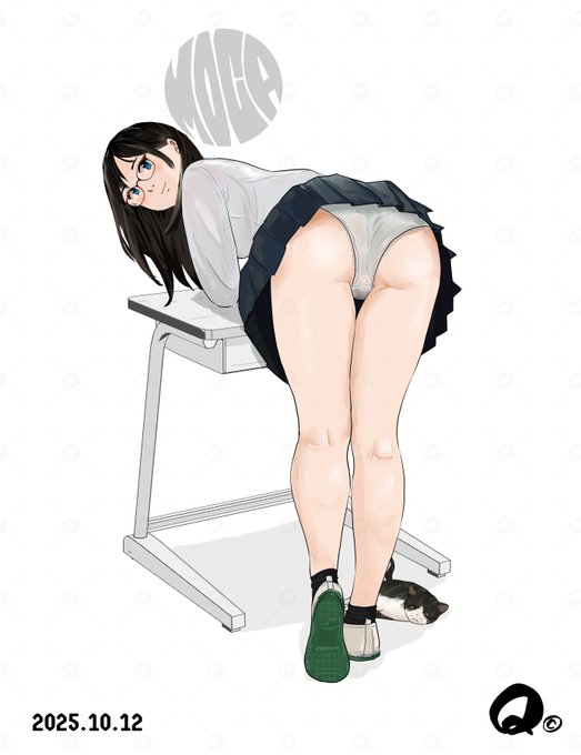 あ～今日も見えちゃってるよぉ～～🫣 