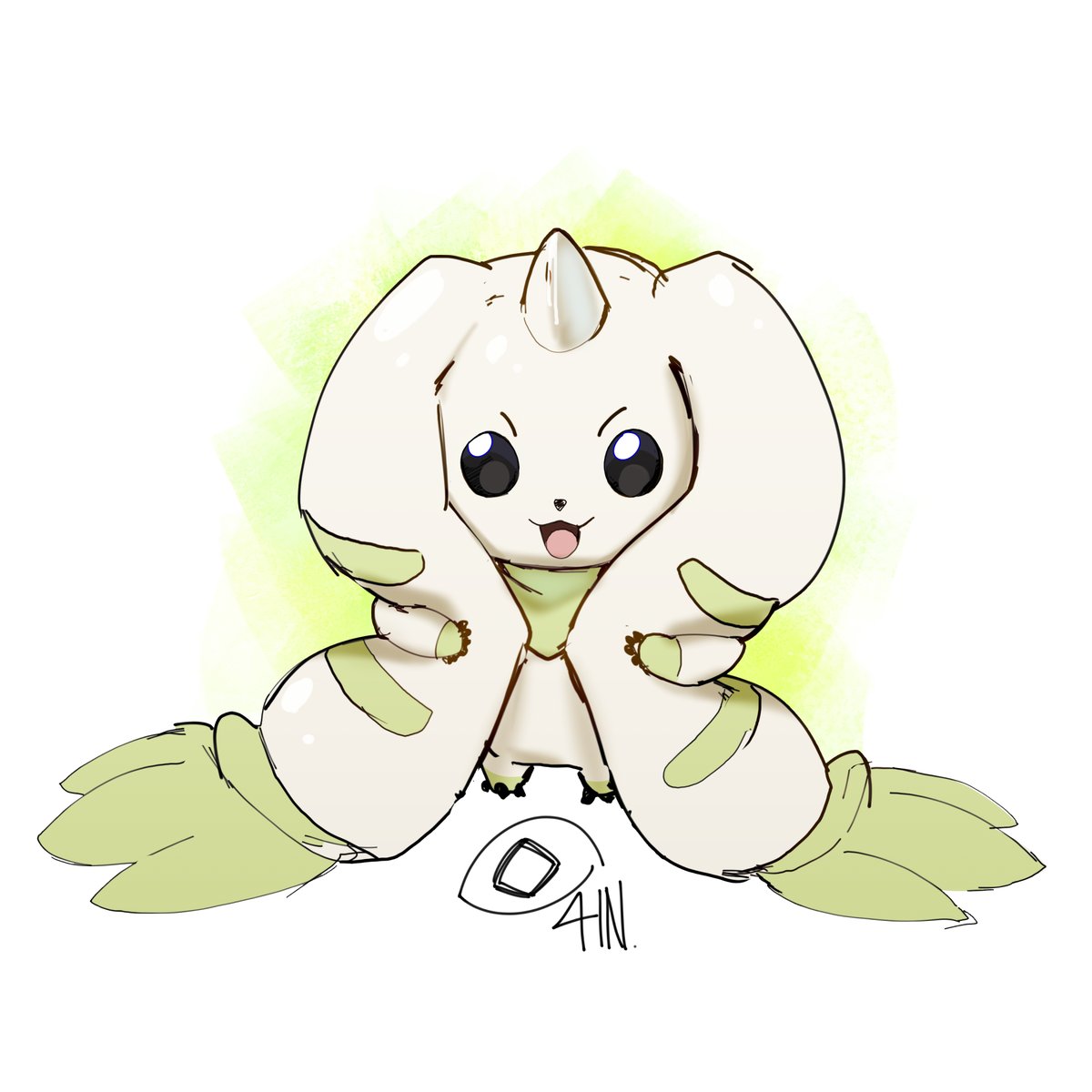 Daily Digimon Doodles 5/???, Terriermon this time ~  #Digimon