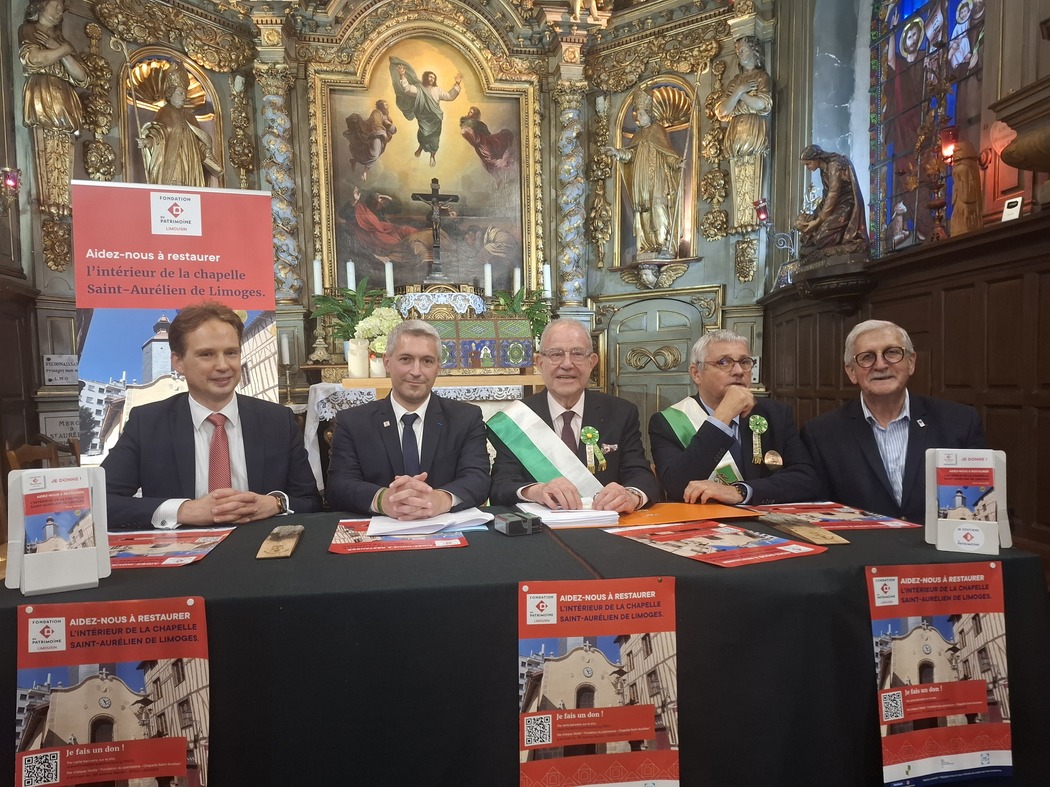 lepopulaire_fr's tweet photo. Appel au don pour la restauration intérieure de la chapelle Saint-Aurélien à Limoges

https://t.co/tAjvUmsm1d https://t.co/x3RlA18yms