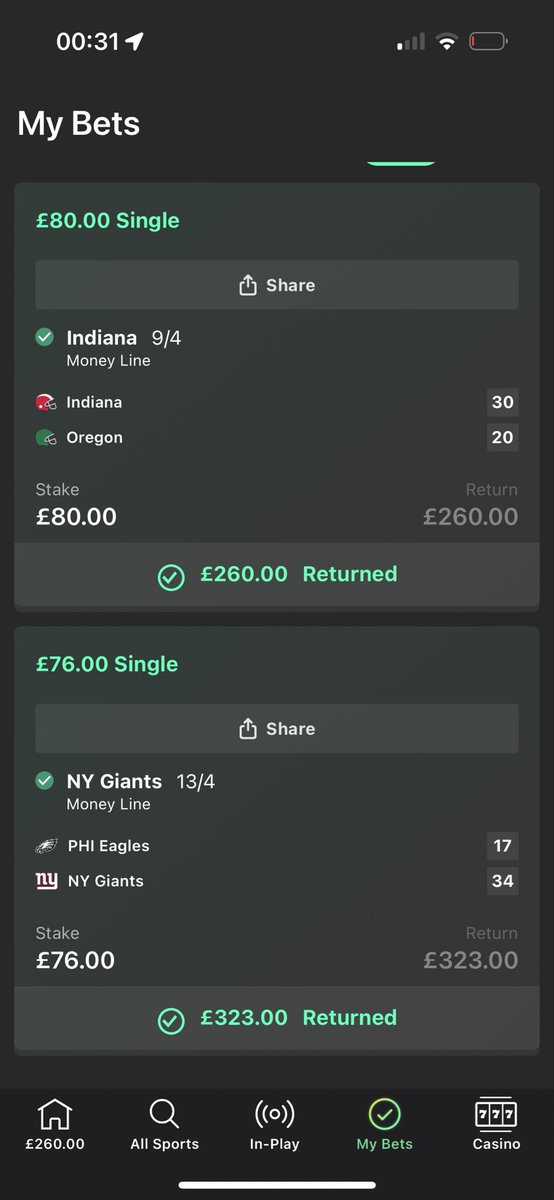 AccaCrushers's tweet image. 4 in a row… #NFL #IndianaVsOregon #NickWright