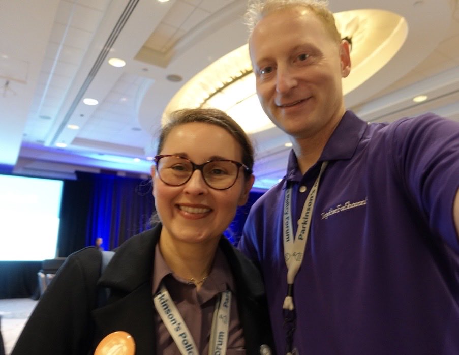 togetherforsha1's tweet photo. With Dr Julie Kurek theparkdoc. Grateful to have joined my fellow advocates at the Parkinson’s Policy Forum. Together, we urged Congress to prioritize research funding and the National Parkinson’s Project. #PDPolicyForum #Act4PD #togetherforsharon
@MichaelJFoxOrg https://t.co/rt849HrNFV