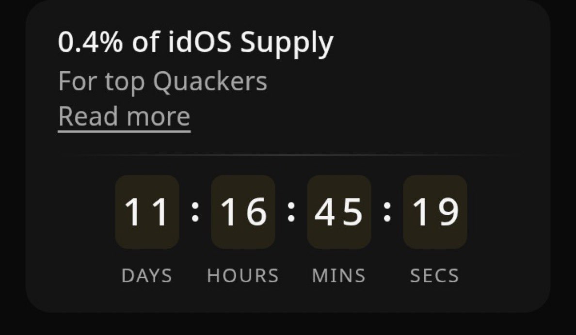 18_alphas's tweet image. BREAKING: it's officially 280 hours to @idOS_network Epoch 1 airdrop
KYC is portable and reusable with idOS network
don't fade tweets on idOS and Elsa AI
gidOS ❤️🔥✴️❤️🔥