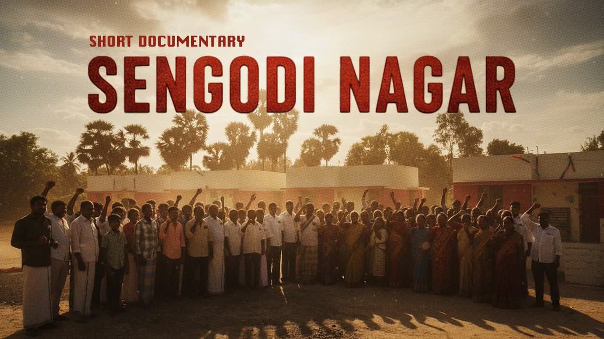 bosedgl's tweet image. செங்கொடி நகர்-  நிலம் மீட்பு  முதல் வீடு கட்டிய போராட்டம் வரை..
Watch Full Video On Youtube:  youtu.be/t1w6djEGWtU
#ShortDocumentary  #ComradeTalkies #StruggleStory  #sengodinagar