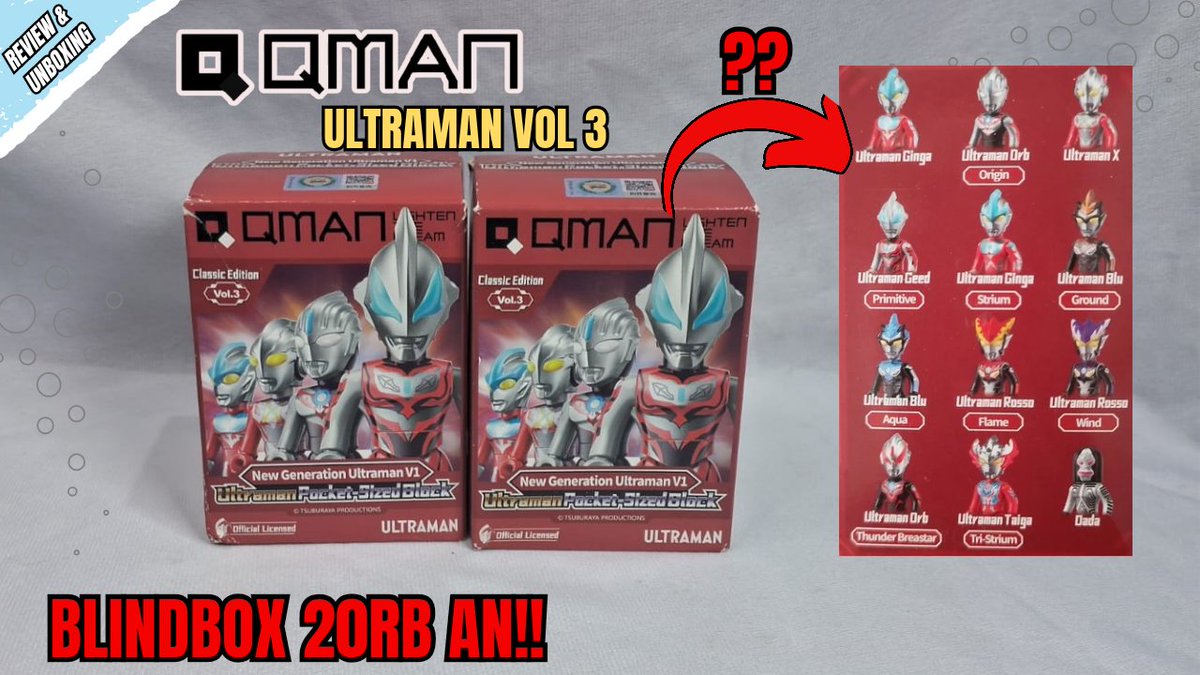 Saitapick's tweet photo. Blindbox ultraman mirah lagi nih.

Dapet siapa ya?

Nonton disini.
https://t.co/KMlKVBZOdq https://t.co/GDv5s72o23