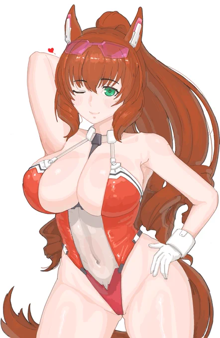 #三連休はフォロワーが増えるらしい 絵チャのウマバニー