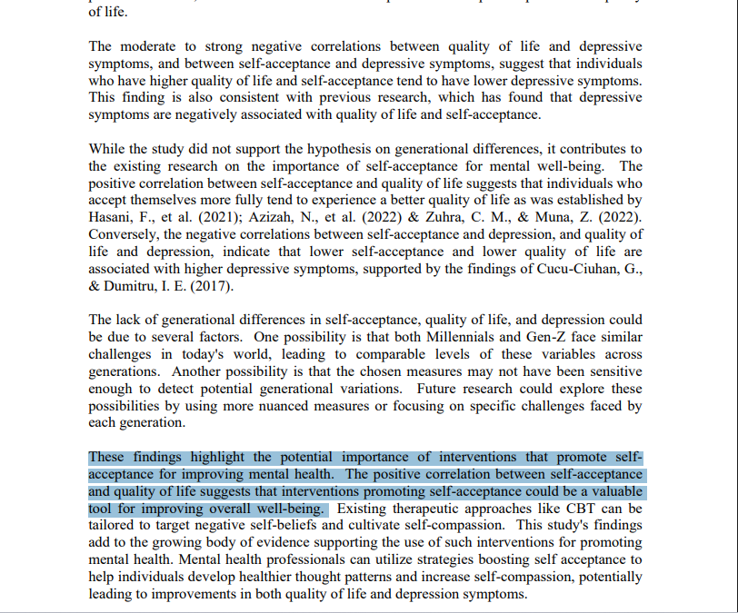 Jumpsmash_'s tweet image. Hi ges! gue habis baca jurnal menarik. Ternyata self-acceptance / penerimaan diri berdampak banget sama kesehatan mental. Semakin kita menerima diri (termasuk menerima takdir yang Allah tentukan kepada kita), akan meningkatkan kesejahteraan hidup &amp;amp; menurunkan simtom depresi🥹