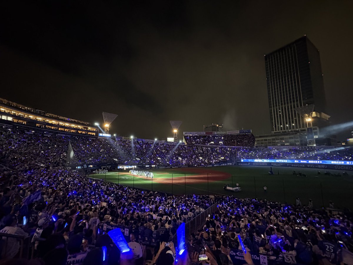 MY54109798's tweet image. 勝った勝った！

横浜DeNAベイスターズ勝利🏅

クライマックスシリーズファイナル進出決定！

#ydb_yokohama