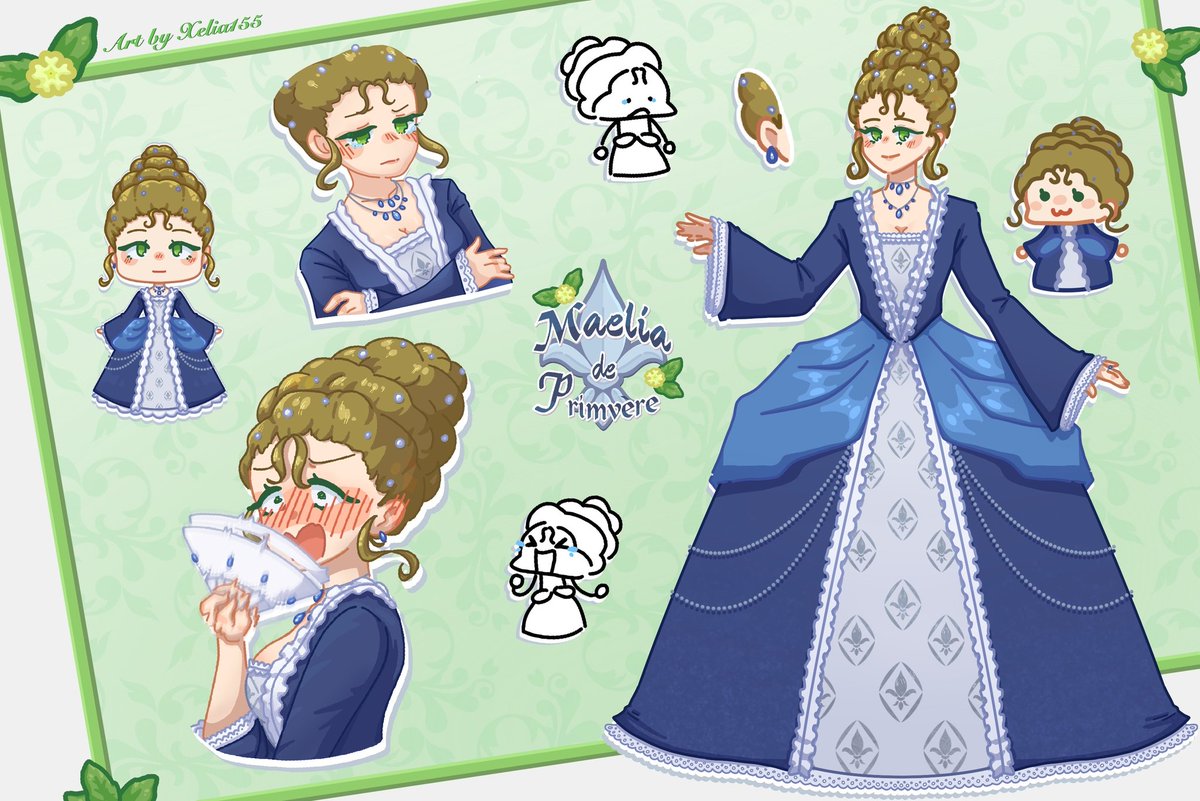 Reference sheet style you could get in our design bundle 😳