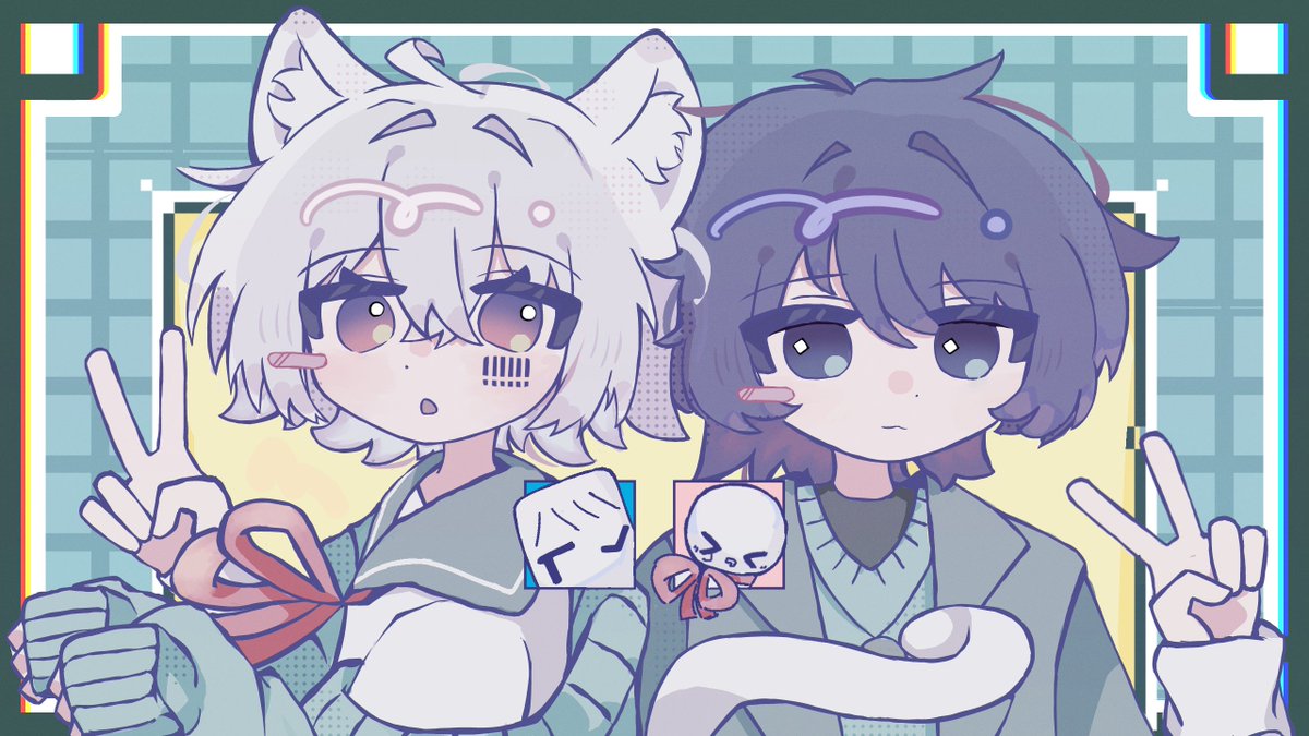 . ݁₊ ⊹ .  ݁. ⊹ ₊ ݁. #そらるの絵 #まふあーと