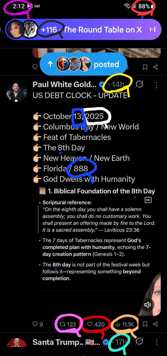 DeanDavis33's tweet photo. 🦋1️⃣3️⃣ #Thirteen
🐇1️⃣4️⃣ #OneFour
🐸1️⃣7️⃣ #Seventeen
😎8️⃣8️⃣ #EightyEight
8️⃣🪞8️⃣ #EightEights
#WhatAreTheOdds 🪽
1️⃣1️⃣6️⃣ #OneOneSix
4️⃣2️⃣0️⃣ #FourTwenty
2️⃣1️⃣2️⃣ #TwoOneTwo
1️⃣1️⃣1️⃣ #OneOneOne
1️⃣2️⃣3️⃣ #OneTwoThree
8️⃣8️⃣8️⃣ #EightEightEight
2025 #TwentyTwentyFive https://t.co/FQb2nr4h28