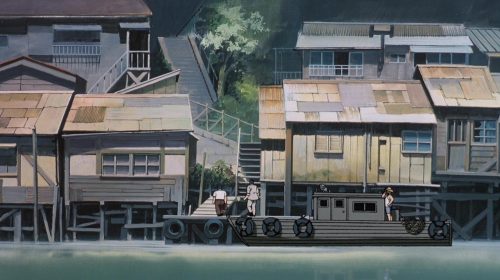 htGOIW's tweet image. パトレイバー the Movieにおける松井さんの捜査経路
御茶ノ水(神田川)
→五反田(目黒川)
→月島(隅田川)
という順番で
実は色々な場所のモンタージュなんですね