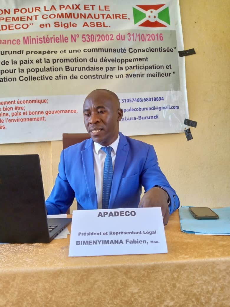 APADECO_BURUNDI's tweet photo. L'#APADECO-Burundi a tenu ce samedi 11/10/2025 son Assemblée Générale annuelle au siège national situé ds la zone Gihosha.Les travaux ont été présidés par Maître Fabien BIMENYIMANA,PRLégal,en présence des membres, responsables des départements, délégués provinciaux, CS et CE.1/3 https://t.co/2I5w1KMDhU