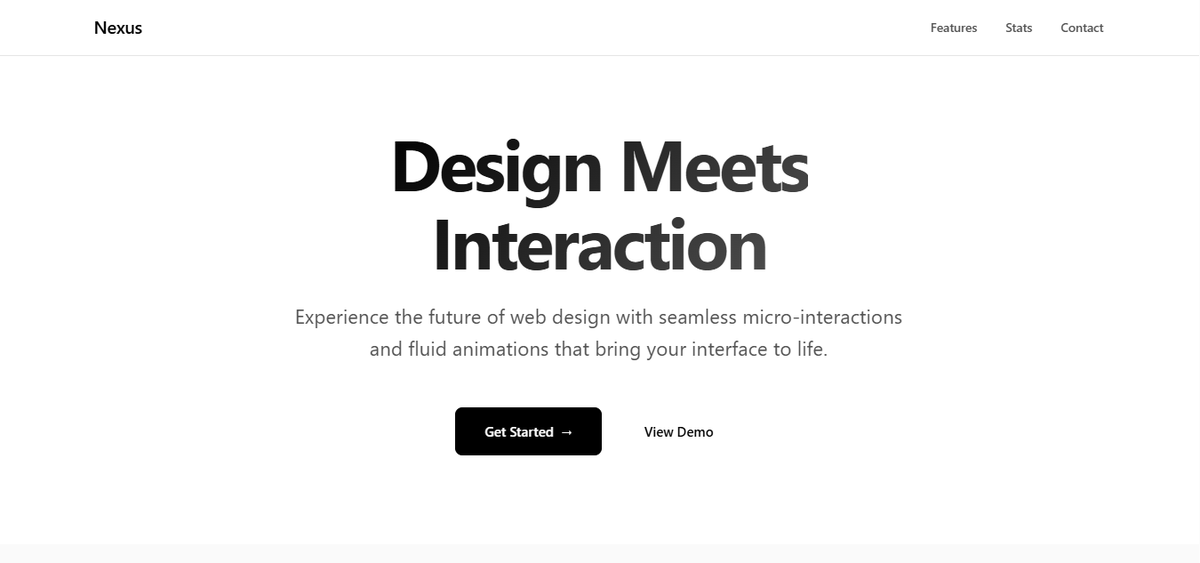 he_is_rashmon's tweet image. Day 6: building a landing page:
Decide to build a landing page with clean animations and micro-interactions.
It's basic but it's a start. Locking in for real this time.#buidinginpublic #WebDevelopment