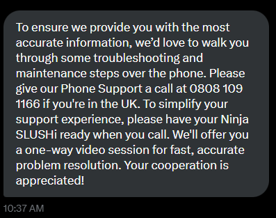 leftyautistic's tweet photo. @NinjaKitchenUK aaaand, there it is. https://t.co/LR1Bn0NJJ9