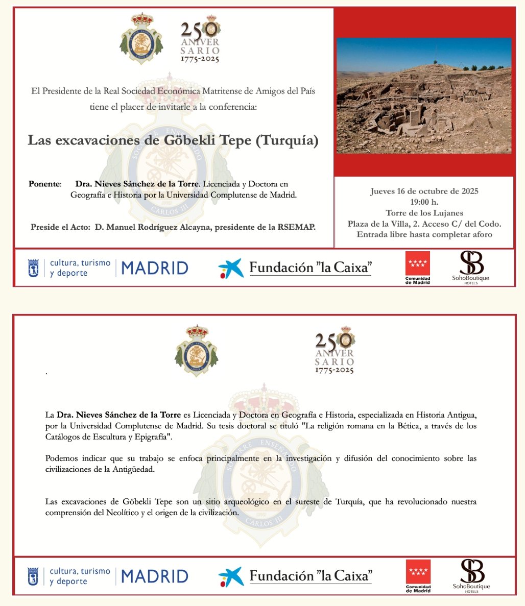 rsemap's tweet image. 🗓️Invitaciones a los actos de la Matritense 😃participando un año más en el programa "Madrid Otra Mirada" @madrid
#MadridOtraMirada2025 
#MOM2025
Siempre #SocorreEnseñando
¡Te esperamos en la Torre de los Lujanes!
📍Plaza de la Villa, acceso por la c/Codo👉🏻rsemap.es